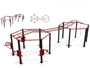 Galvanized Steel Outdoor Park Fitness Exercise