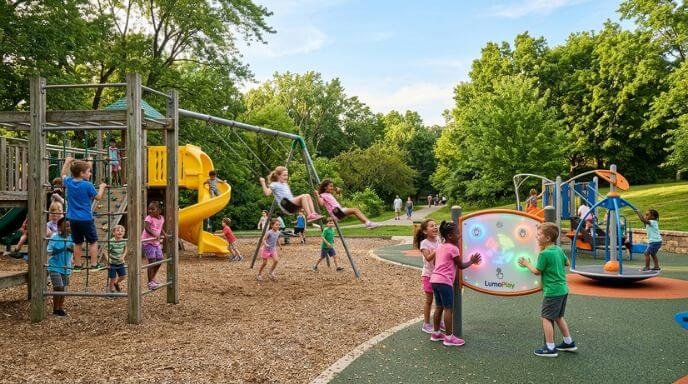 Non-Powered vs Electric Playground Equipment